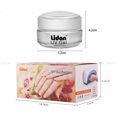 Gel uv đắp móng tay Lidan cao cấp 20g N0623