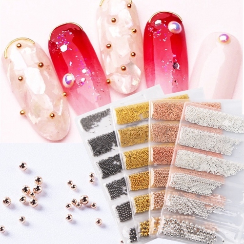 Phụ kiện Nail Set bi nhiều màu N0834