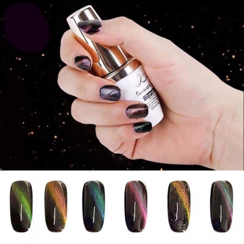 Sơn gel nail mắt mèo 3d kèm kim tuyến N0624